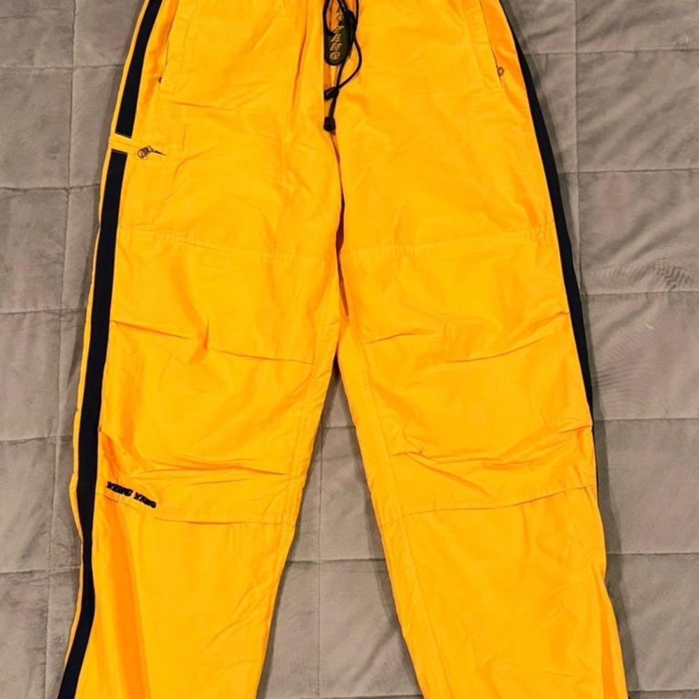 Insane vintage Y2K neon tech pants NWT